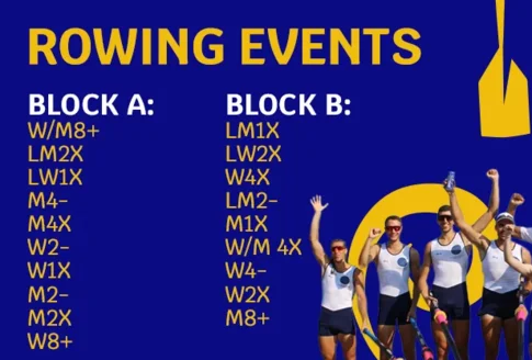 Rowing 2026 Competition Events
