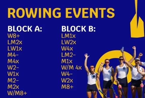 Rowing 2026 Competition Events