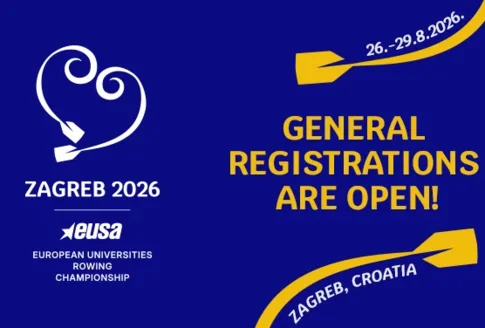 Registrations open for EUSA Rowing 2026