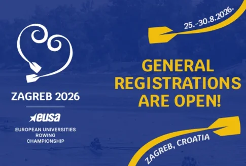 Registrations open for EUSA Rowing 2026